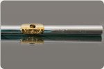 Silver & Gold Plating of a Flute Head Joint for the Musical Instrument Industry